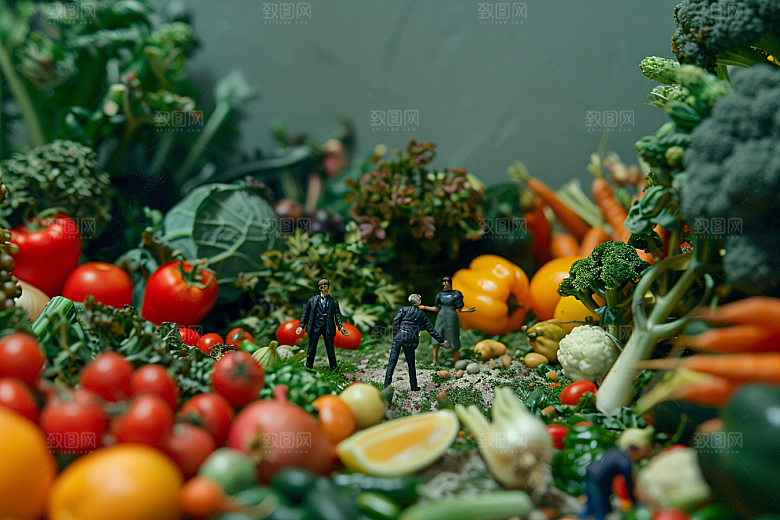 果蔬风景自然设计素材