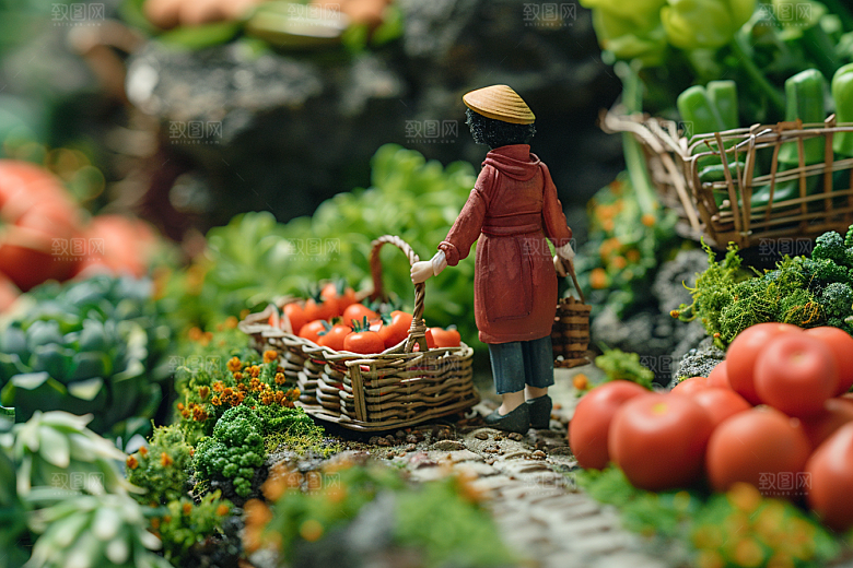 果蔬风景食材蔬菜水果素材