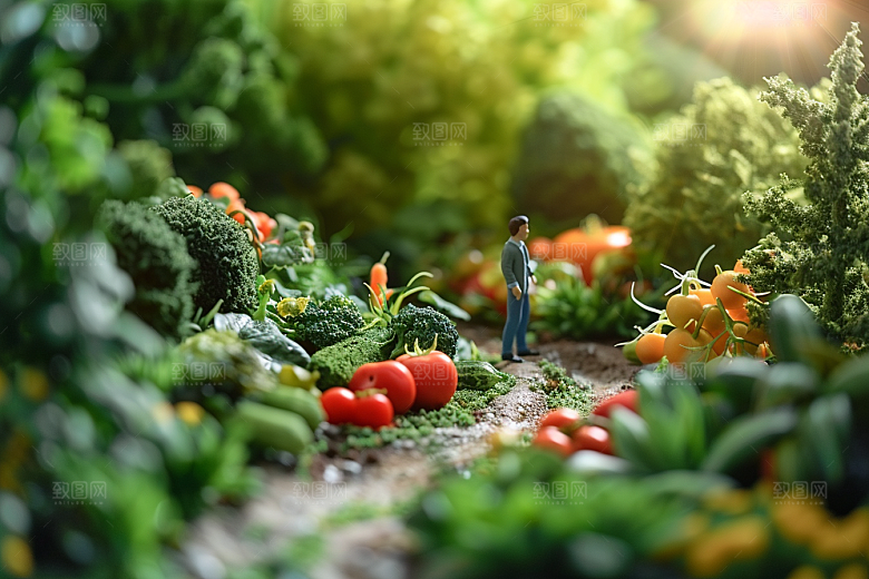 果蔬风景风光设计素材