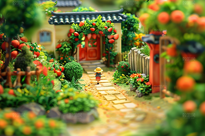 果蔬风景山水美食素材