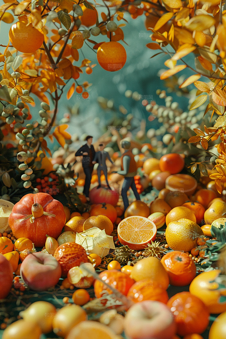 果蔬风景食物蔬菜水果素材