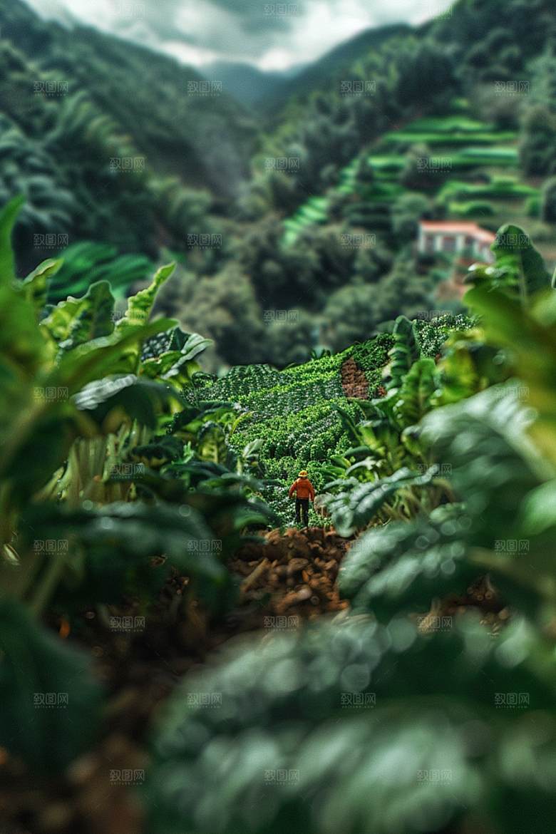 果蔬风景山水食材素材