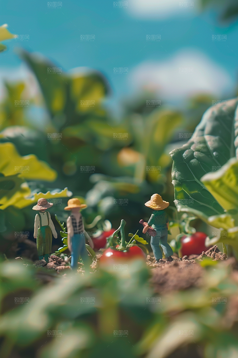 果蔬风景食物创意场景素材