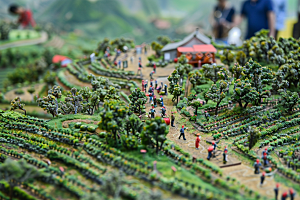 果蔬风景山川河流美食素材