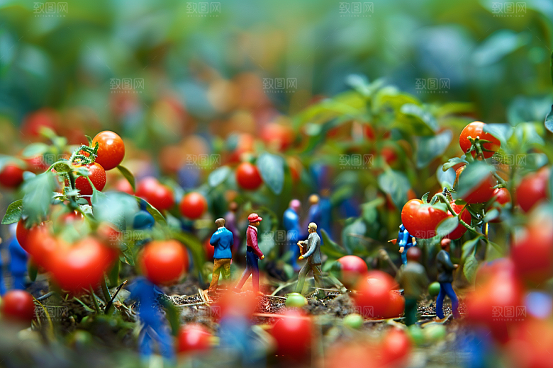 果蔬风景山水蔬菜水果素材