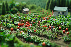 果蔬风景美食山川河流素材