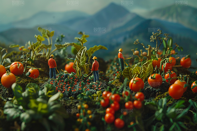 果蔬风景微距美食素材