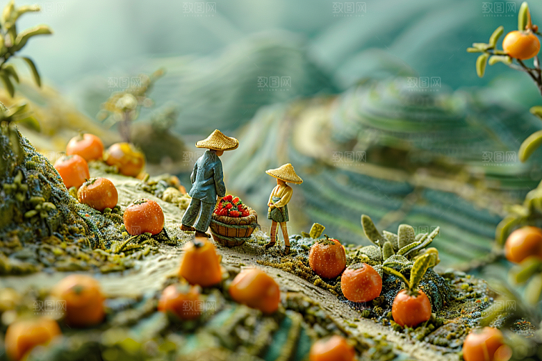 果蔬风景创意场景自然素材