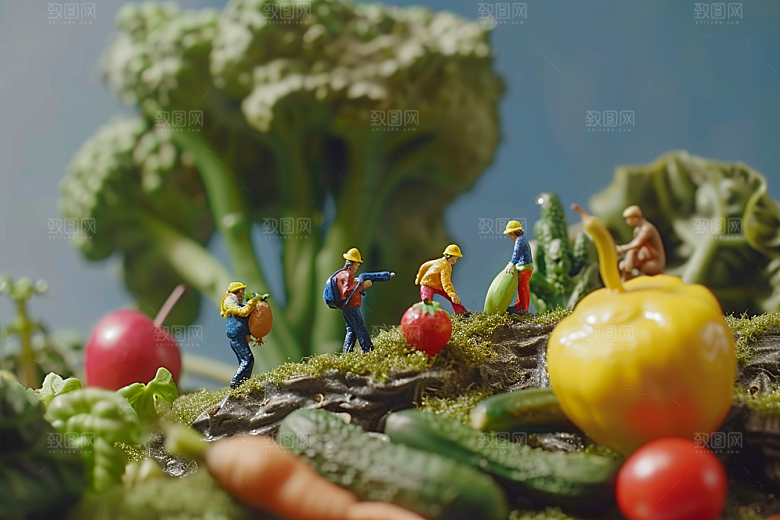果蔬风景蔬菜水果设计素材