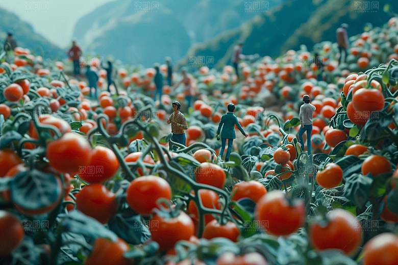 果蔬风景高清蔬菜水果素材