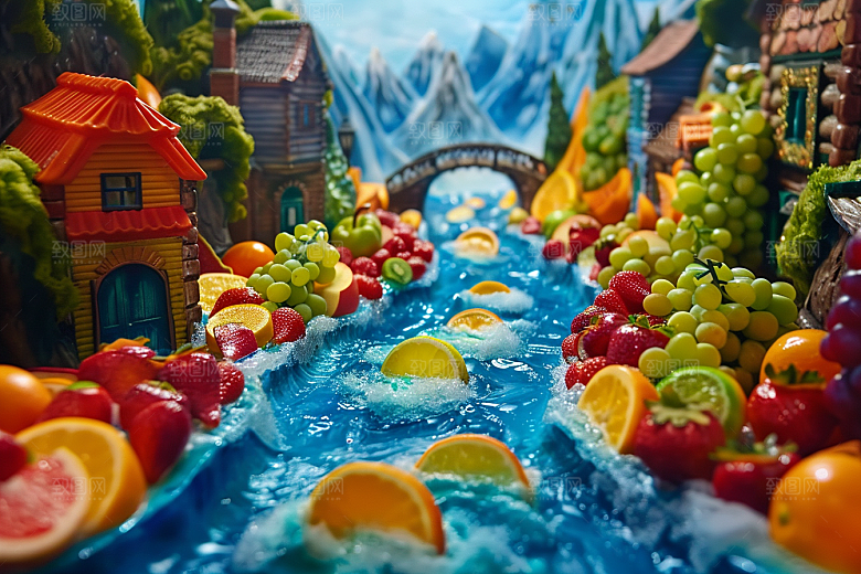 果蔬风景微距食材素材