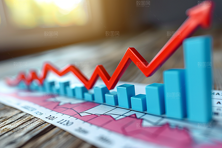 股市走向高清数据素材