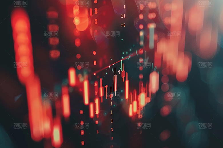 股市走向高清走势素材
