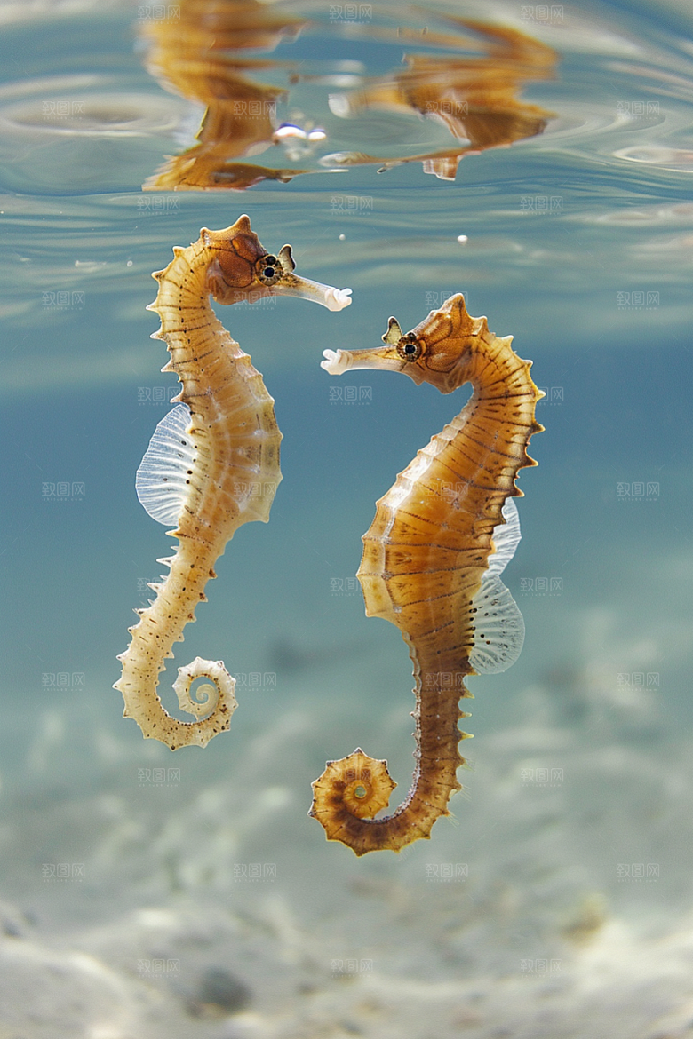 海马海底大海素材