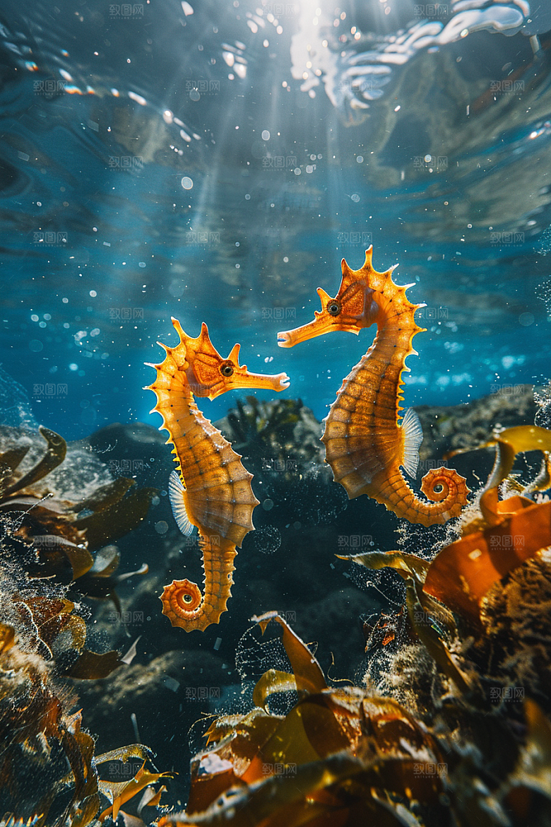 海马环保海底素材