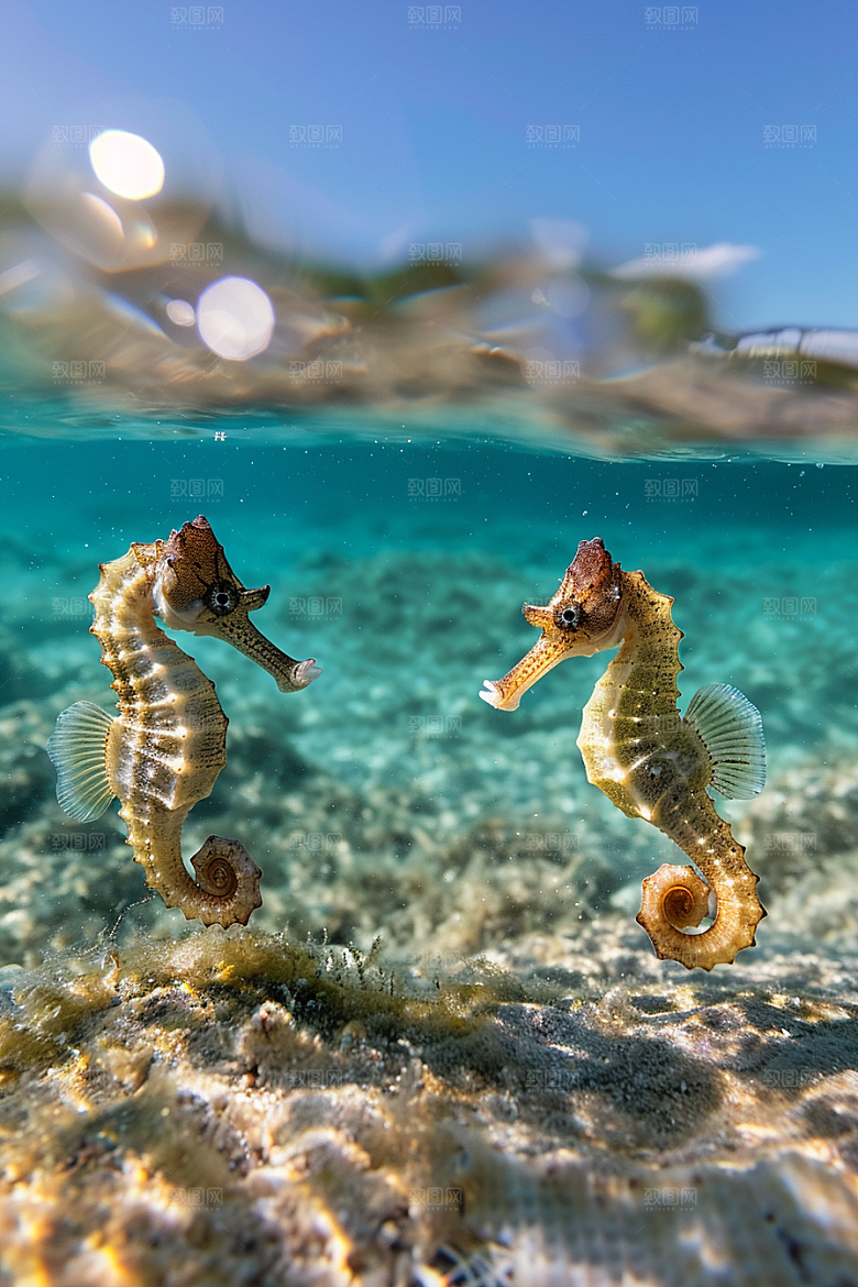 海马海洋生物保护环境素材
