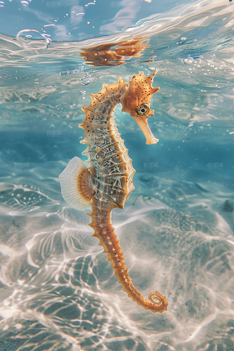 海马海底自然素材