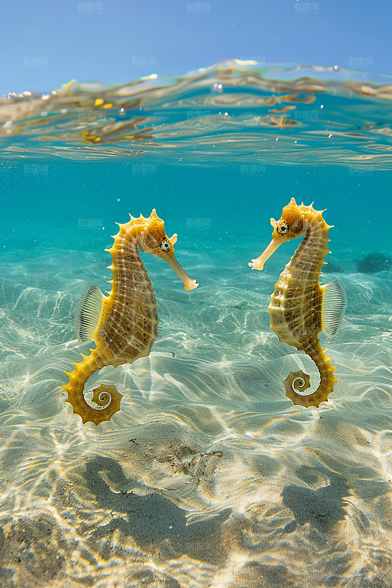 海马海洋生物高清素材