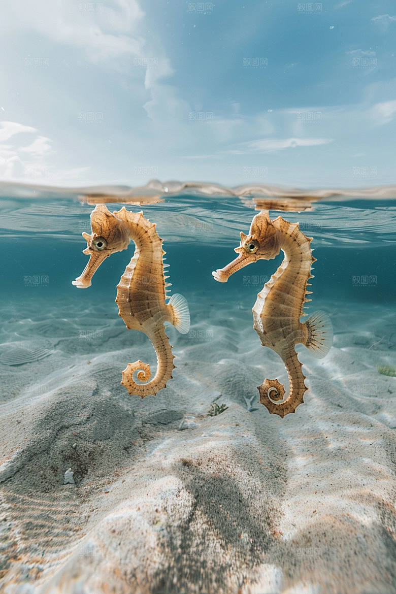 海马自然海底素材