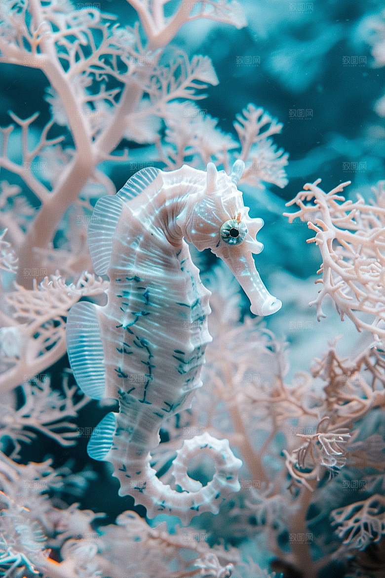 海马自然保护环境素材