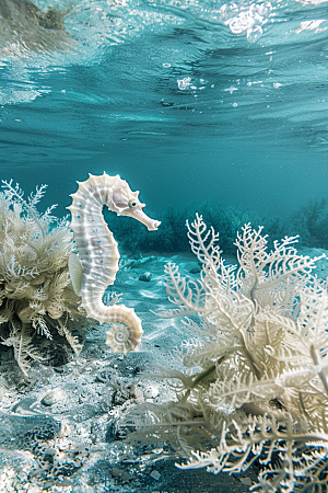 海马海底生态素材