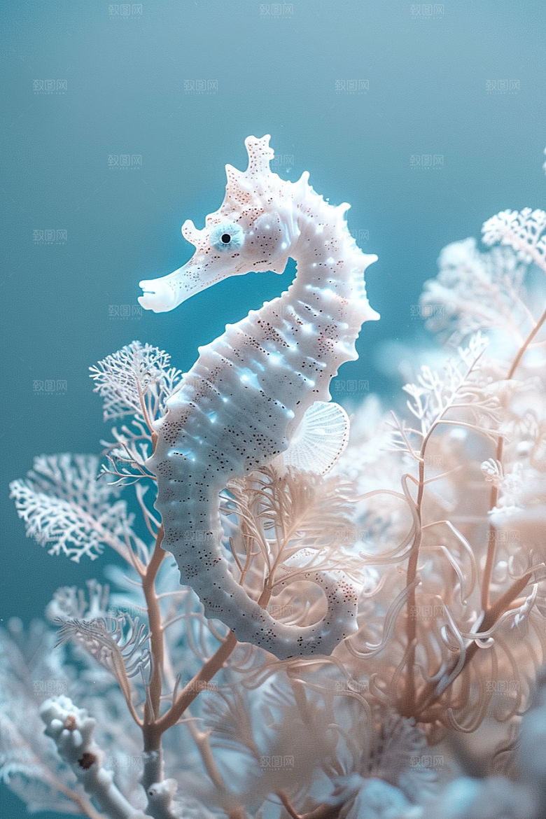 海马海底自然素材