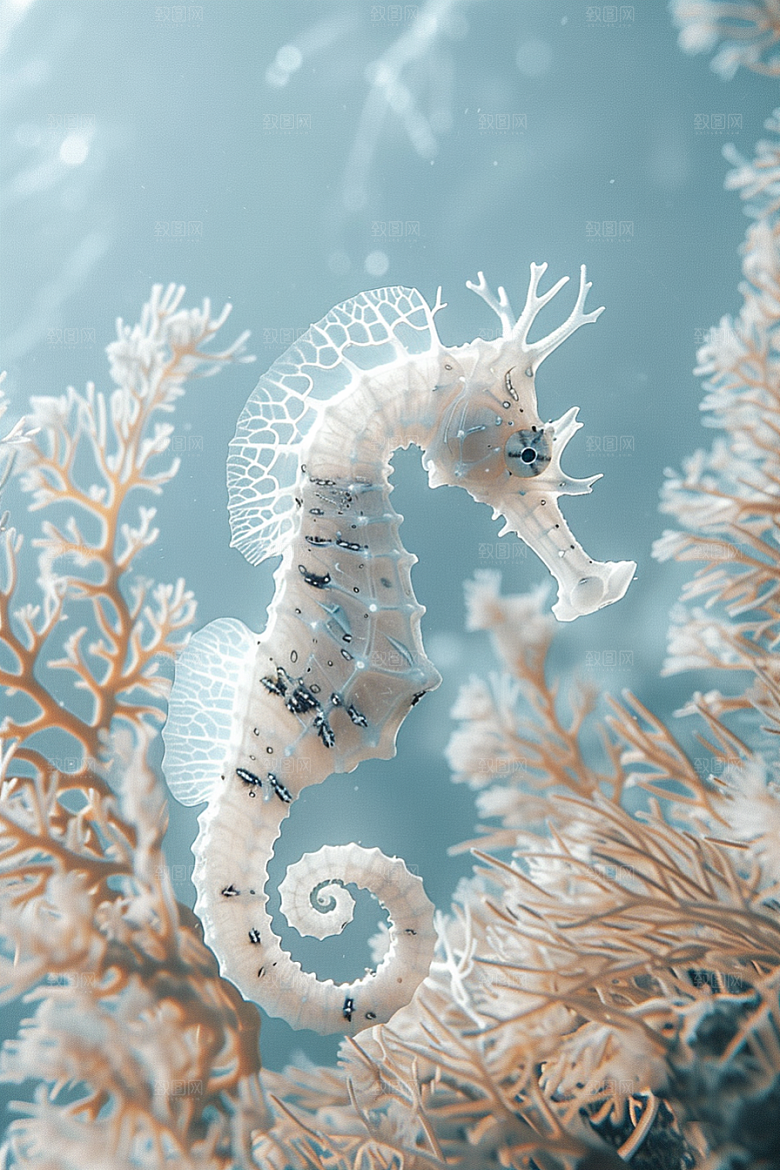 海马生态高清素材