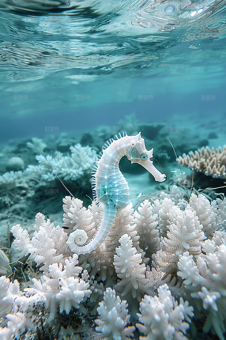 海马海洋生物大海素材