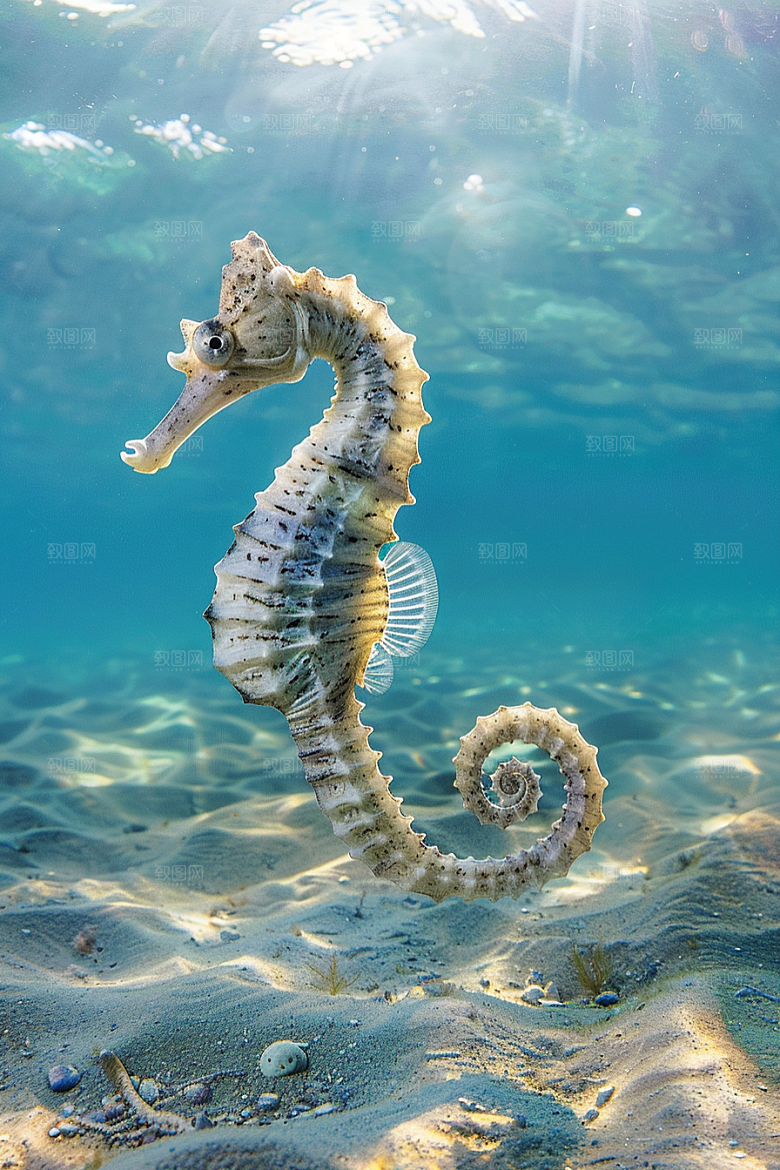 海马自然保护环境素材