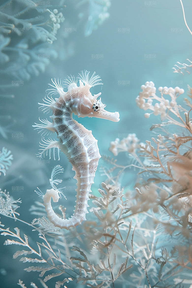 海马海洋生物大海素材