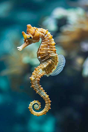 海马海洋生物大海素材
