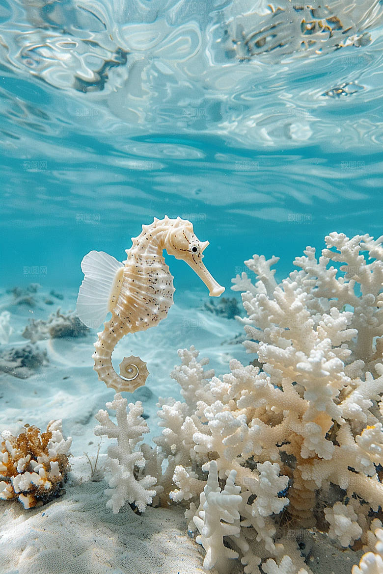 海马海洋生物大海素材