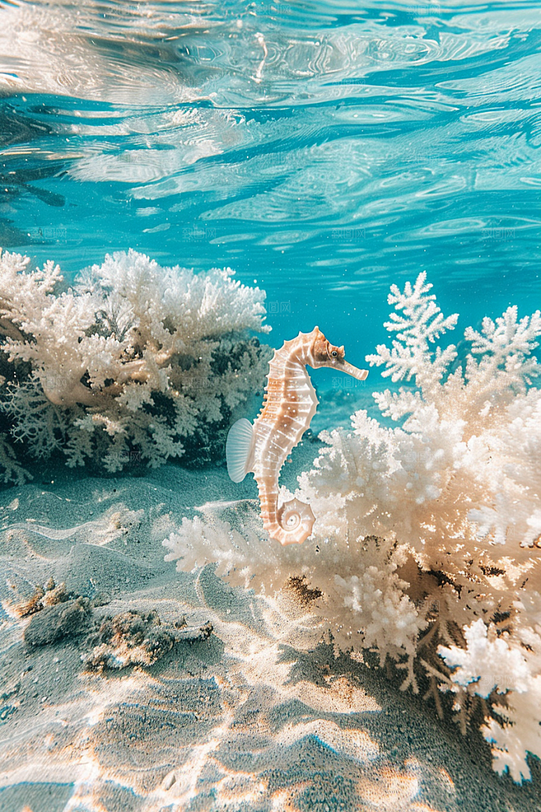 海马生态海洋生物素材