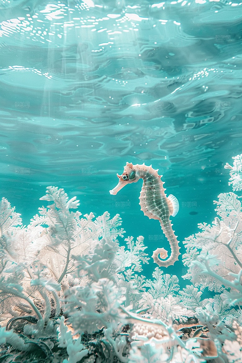 海马海洋生物自然素材