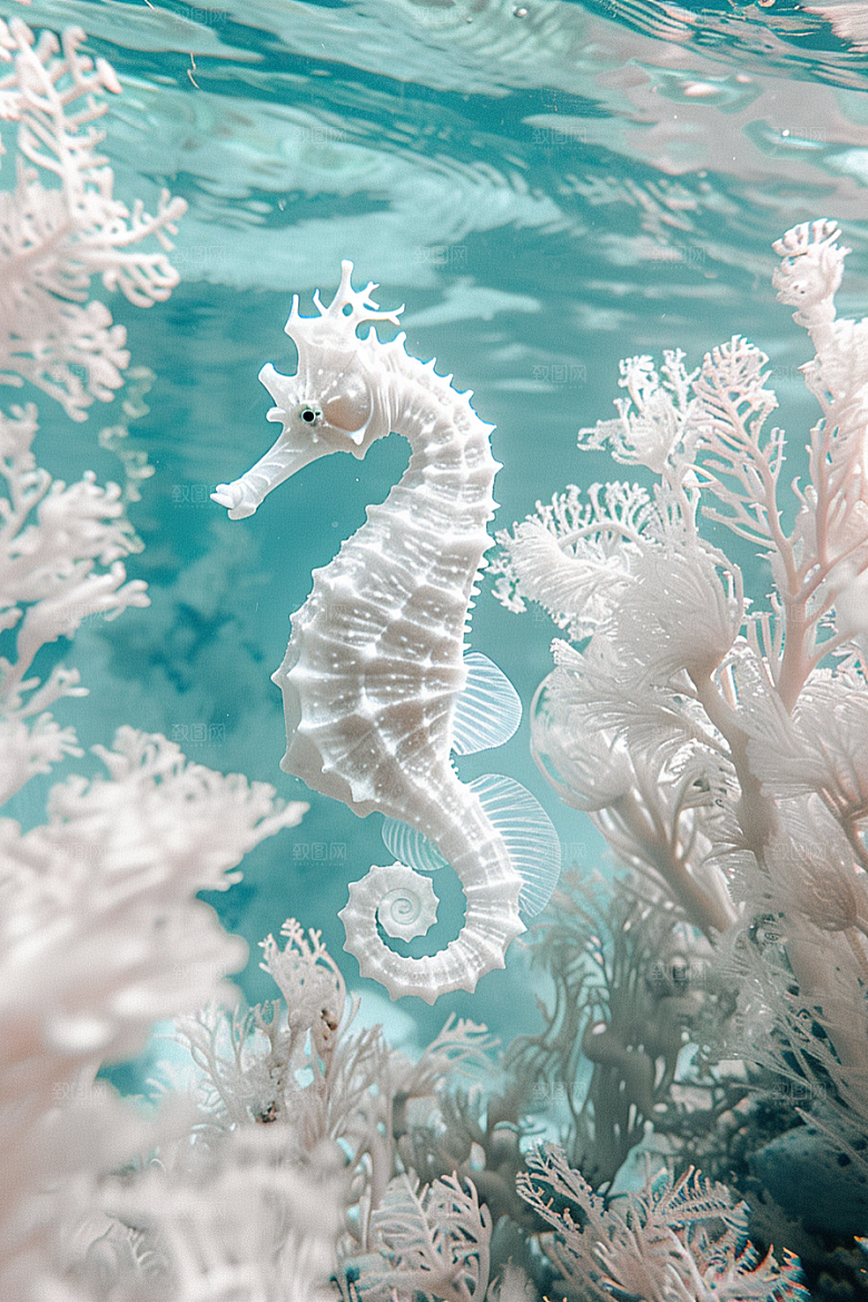 海马海底大海素材