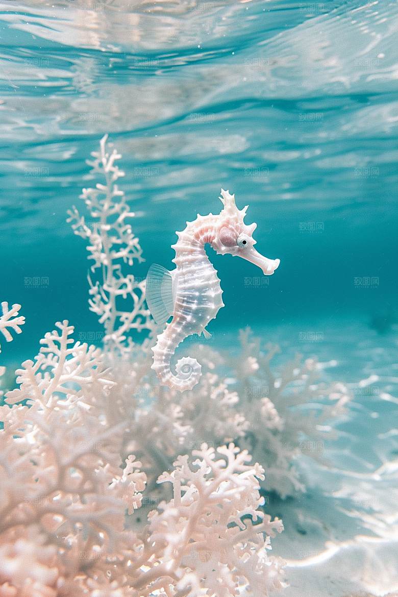 海马保护环境保护动物素材