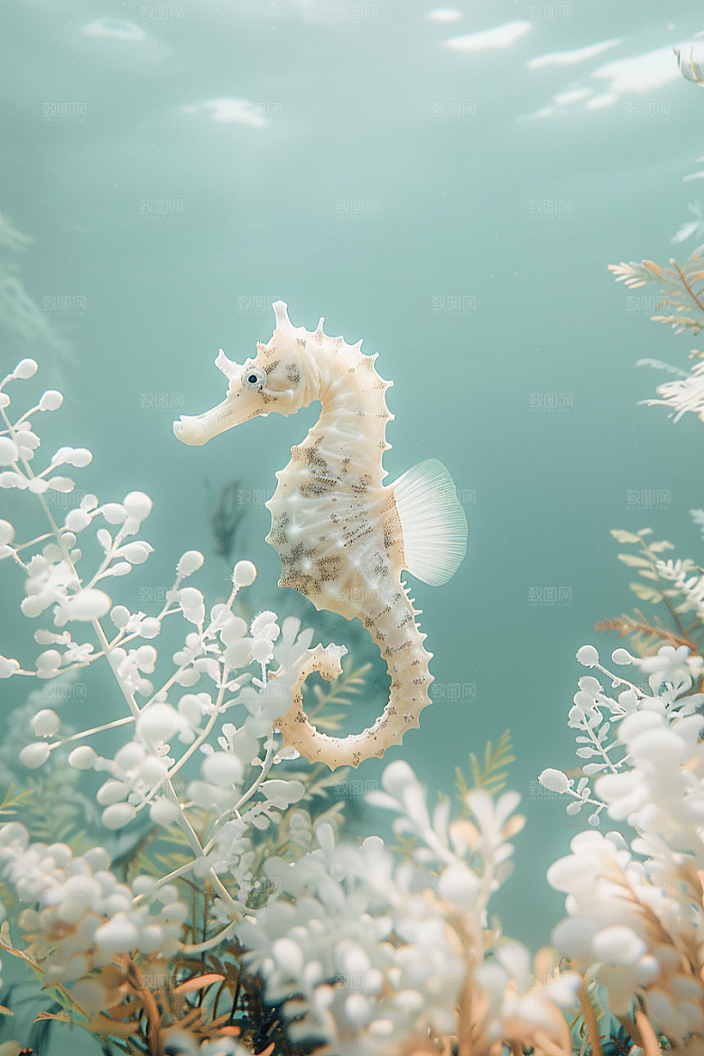 海马保护环境生态素材