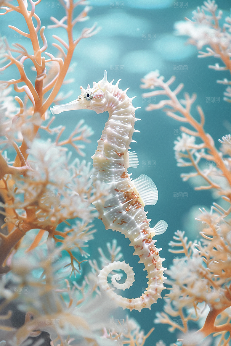 海马生态高清素材