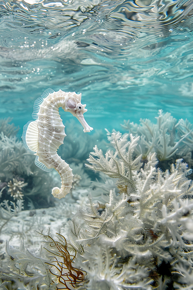 海马海洋生物大海素材