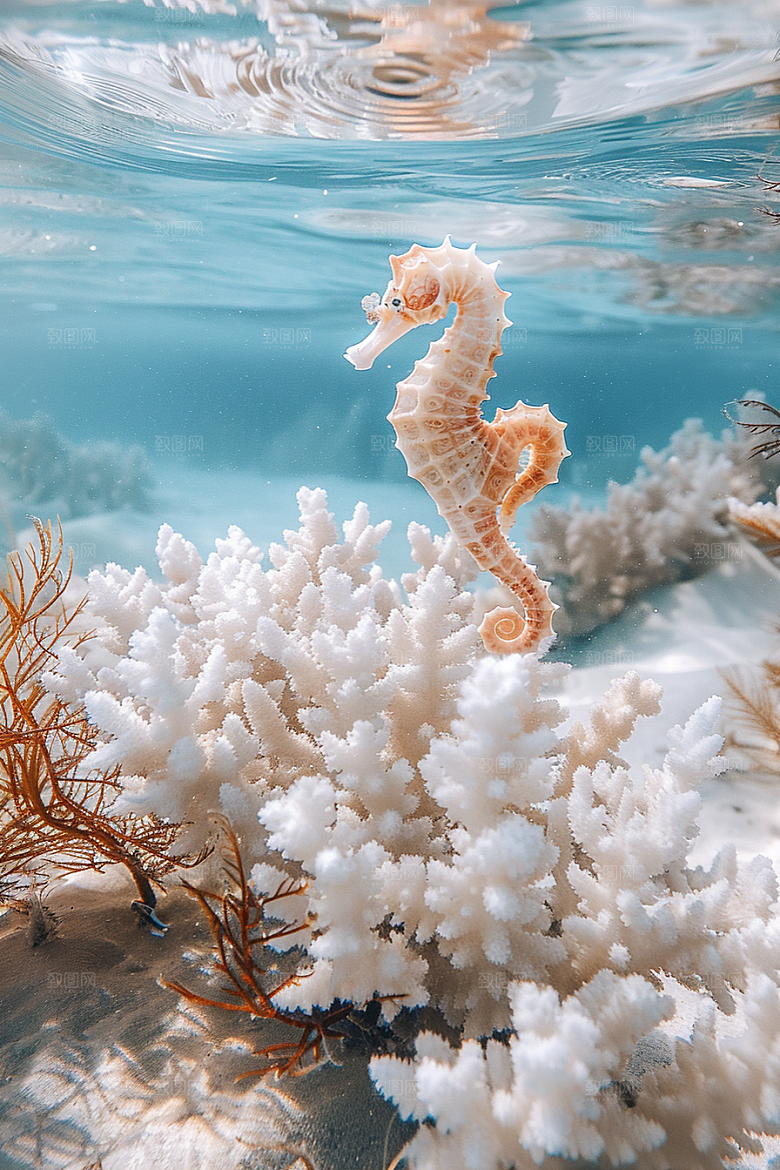 海马海洋生物大海素材