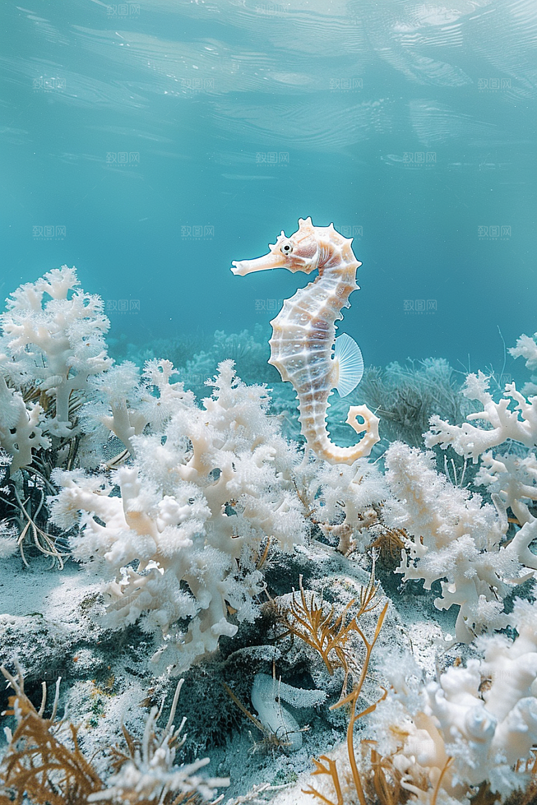 海马大海海底素材