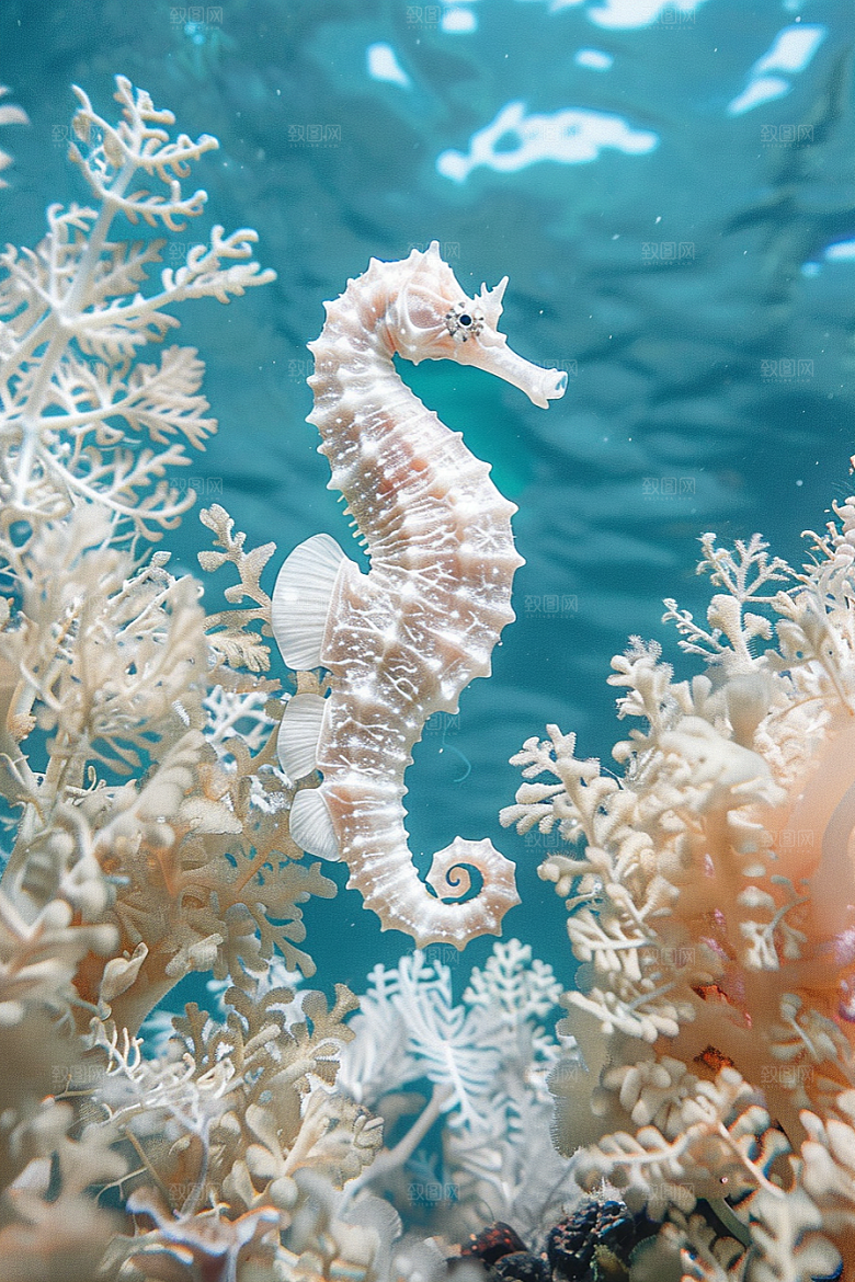 海马保护环境自然素材