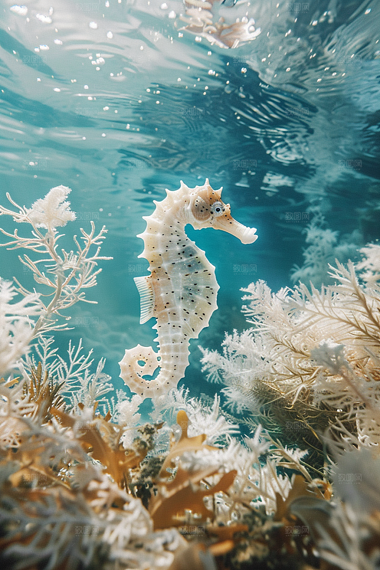 海马海洋生物大海素材