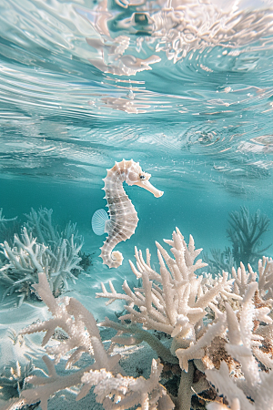 海马海底生态素材