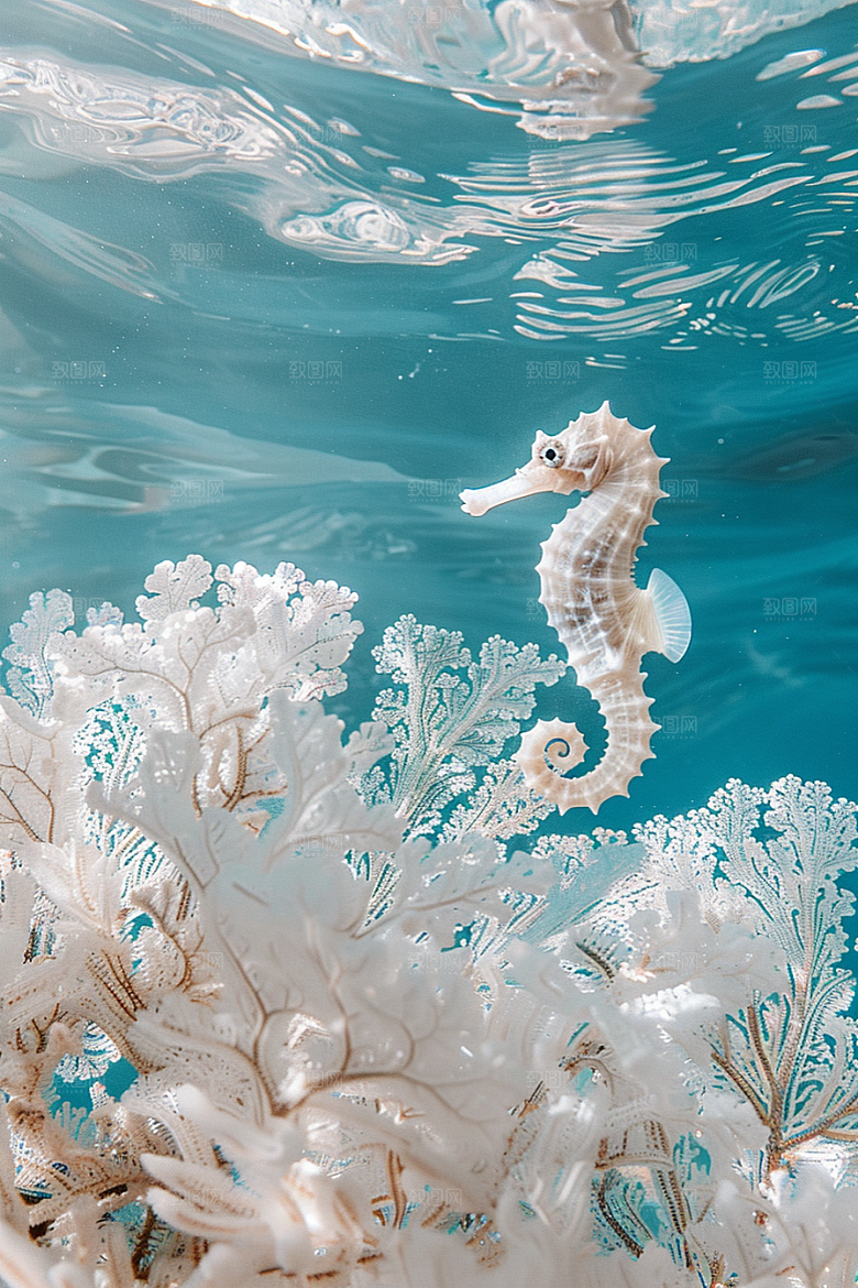 海马海底生态素材