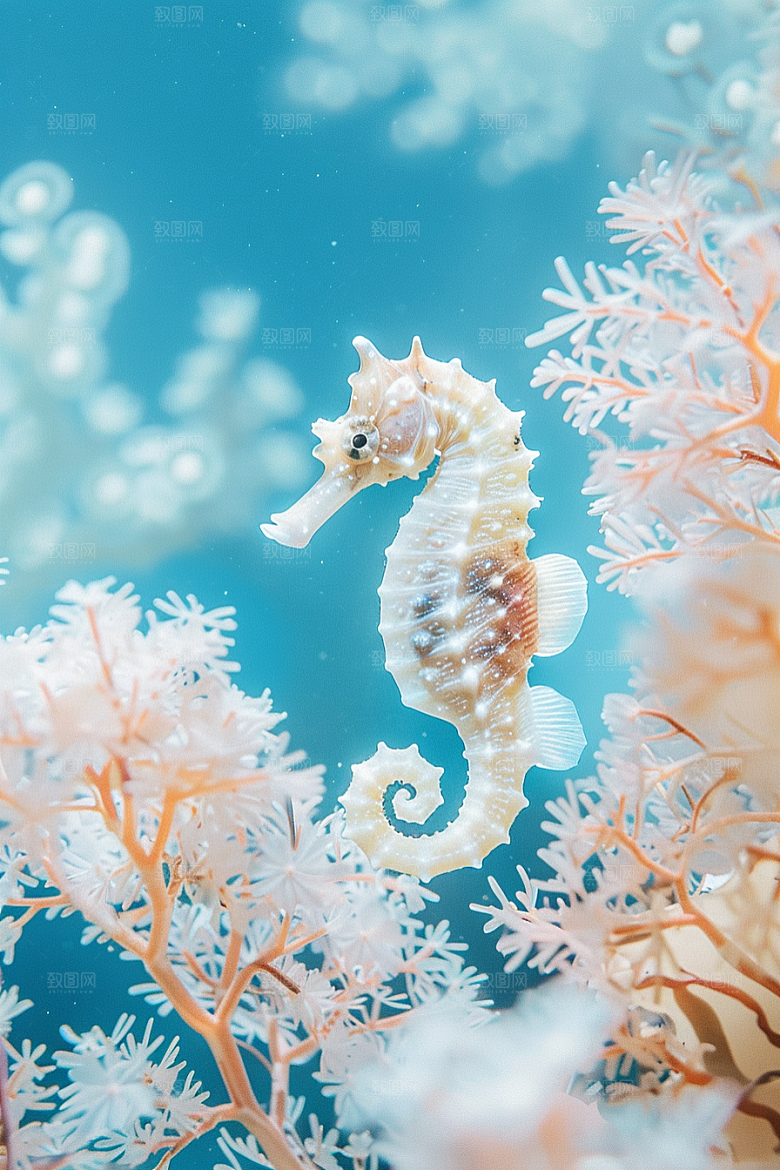 海马生态海底素材