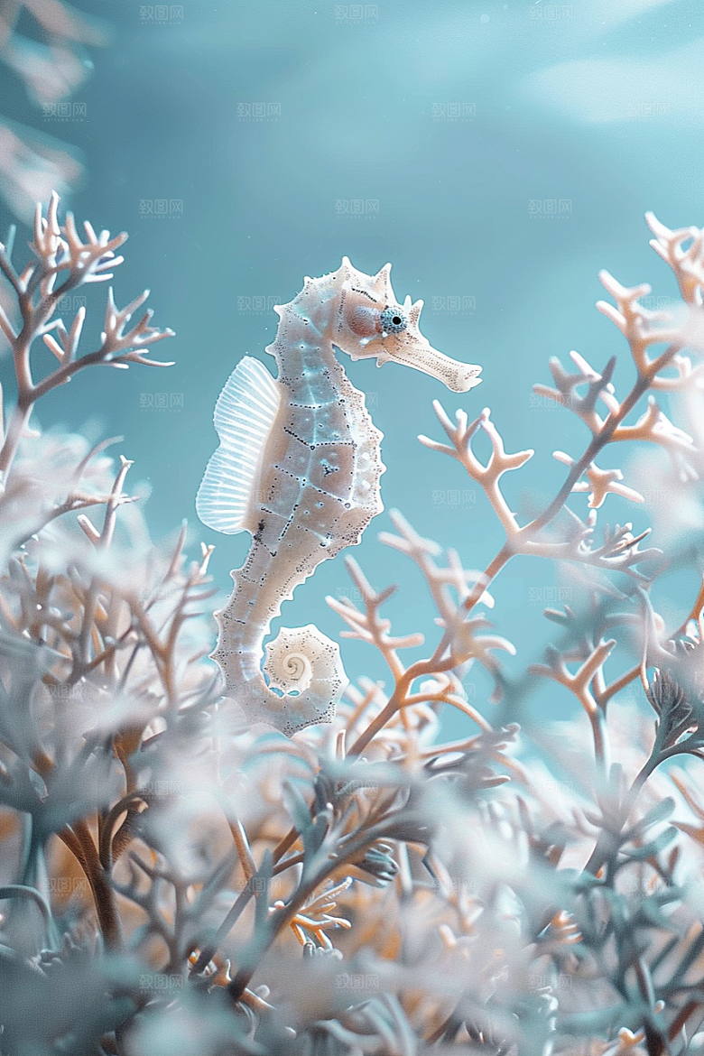 海马保护动物海洋生物素材