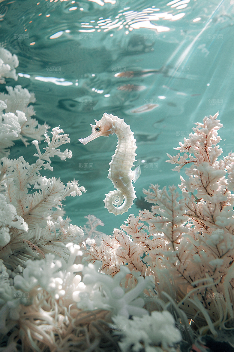 海马海底生态素材