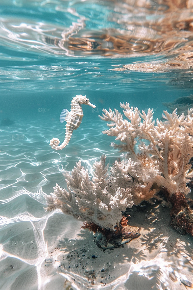 海马海底海洋生物素材