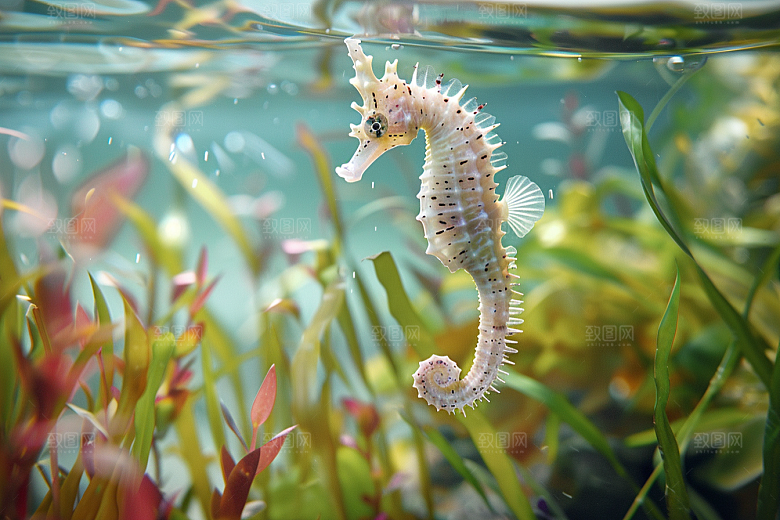 海马生态海洋生物素材